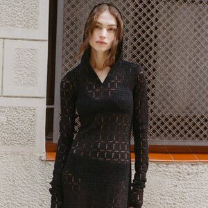 With Jéan Theia Dress | Black